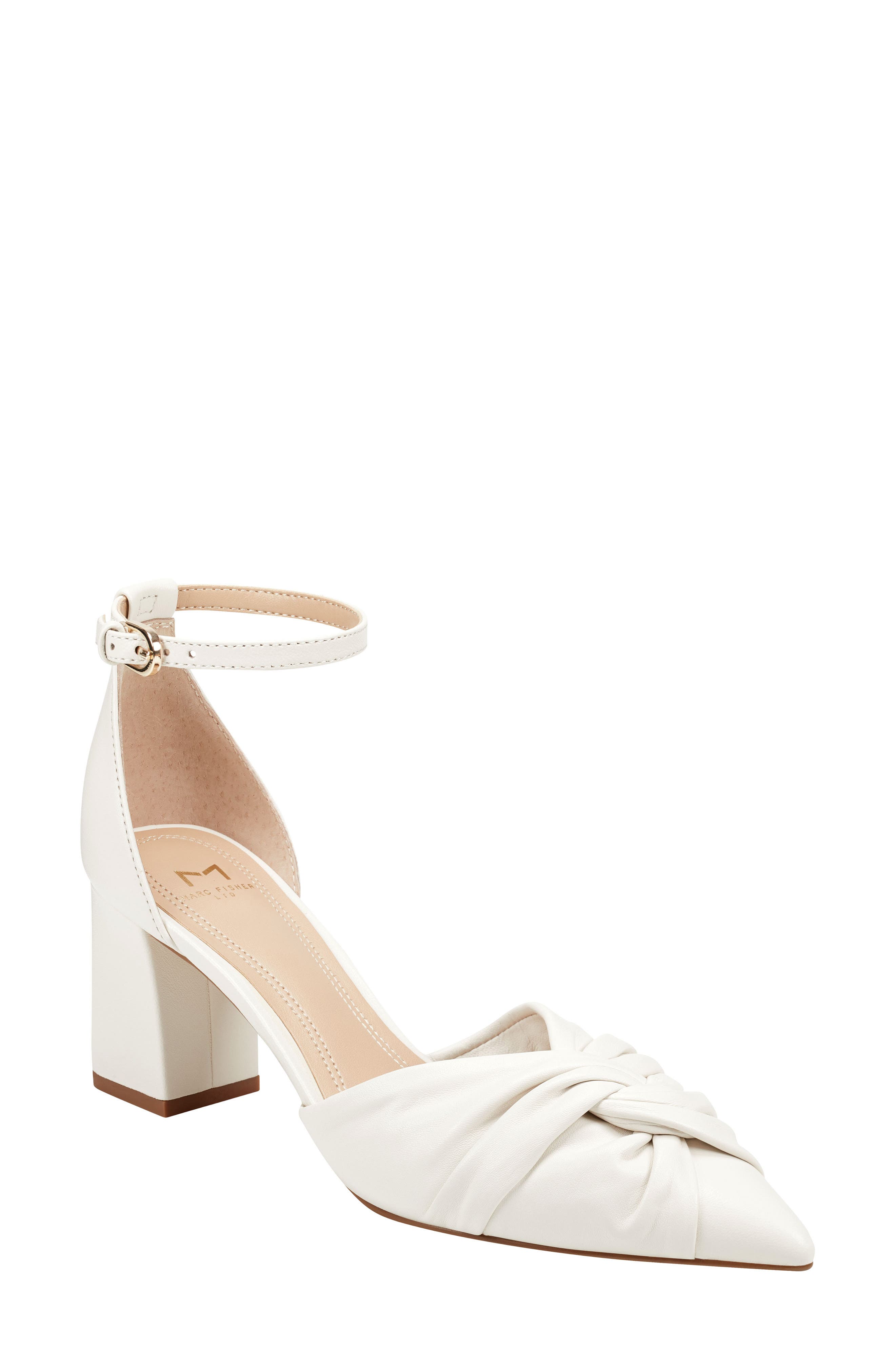 marc fisher beige pumps