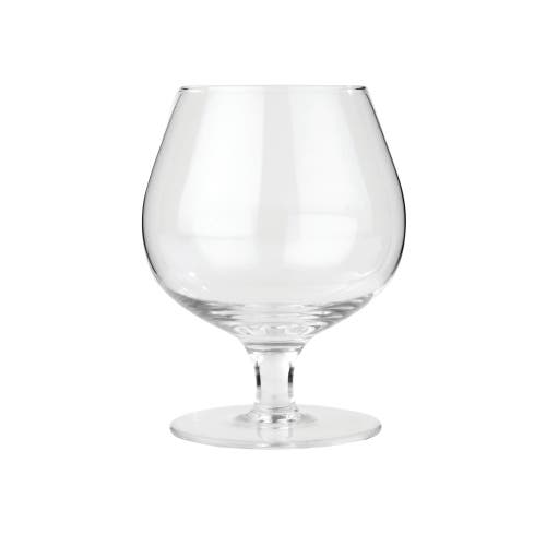 Viski Raye Crystal Wingback Brandy Glasses Set Of 2 In Clear