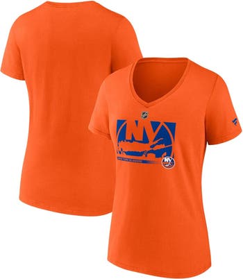 Women's Fanatics Branded Royal/Orange New York Islanders Authentic Pro  Locker Room Pullover Hoodie