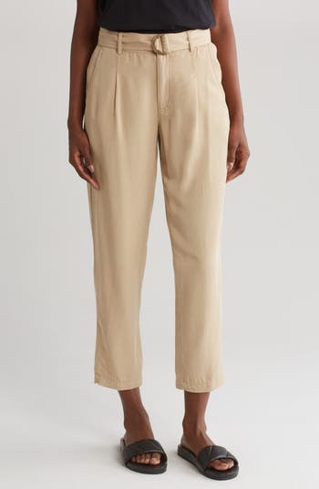 T Tahari Tie Waist Scuba Knit Pants