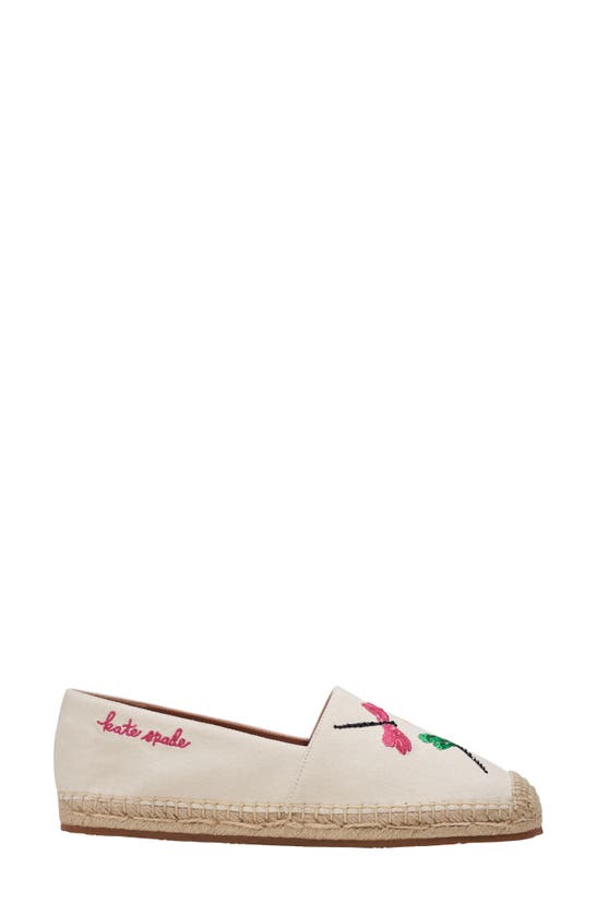 Kate Spade Women's Dragonfly Embroidered Canvas Espadrilles In ...