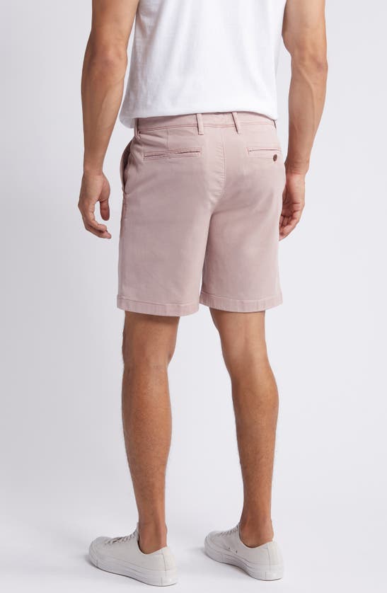 Shop Faherty Coastline 8-inch Chino Shorts In Spring Quartz