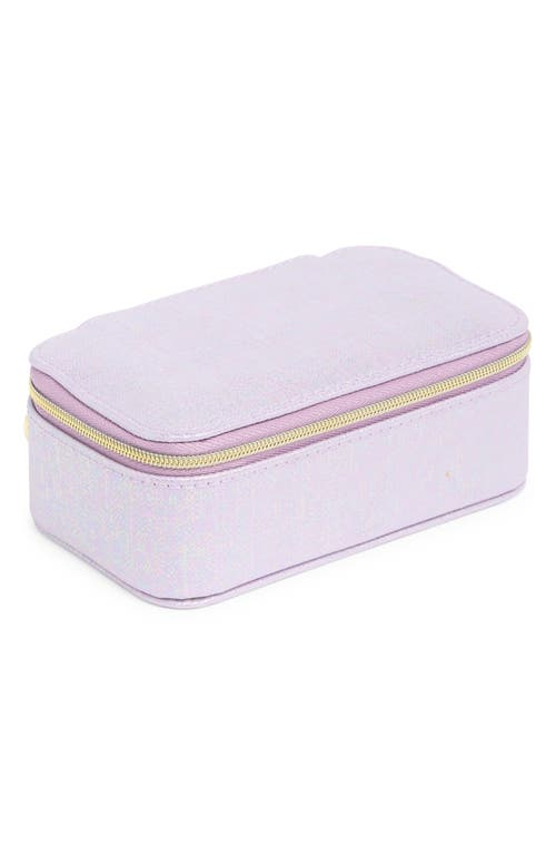 Nordstrom Small Rectangular Jewelry Box in Lavender Shimmer at Nordstrom