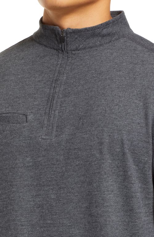 Black Clover Clyde Mock Neck Half-zip Pullover In Black