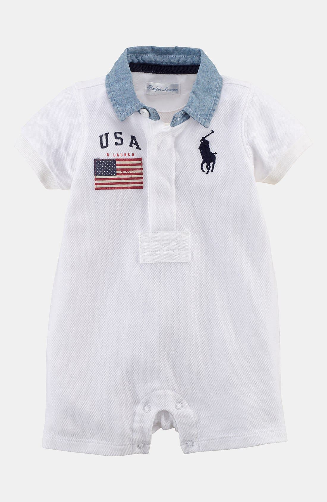 Ralph Lauren Romper (Baby Boys) Nordstrom