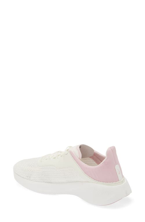 Shop Olukai Island Hopper Sneaker In Bright White/cotton Candy