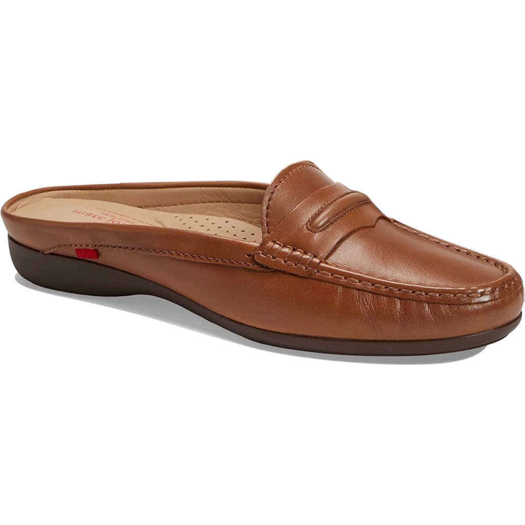 Shop Marc Joseph New York Lawrence Mule In Tan Napa