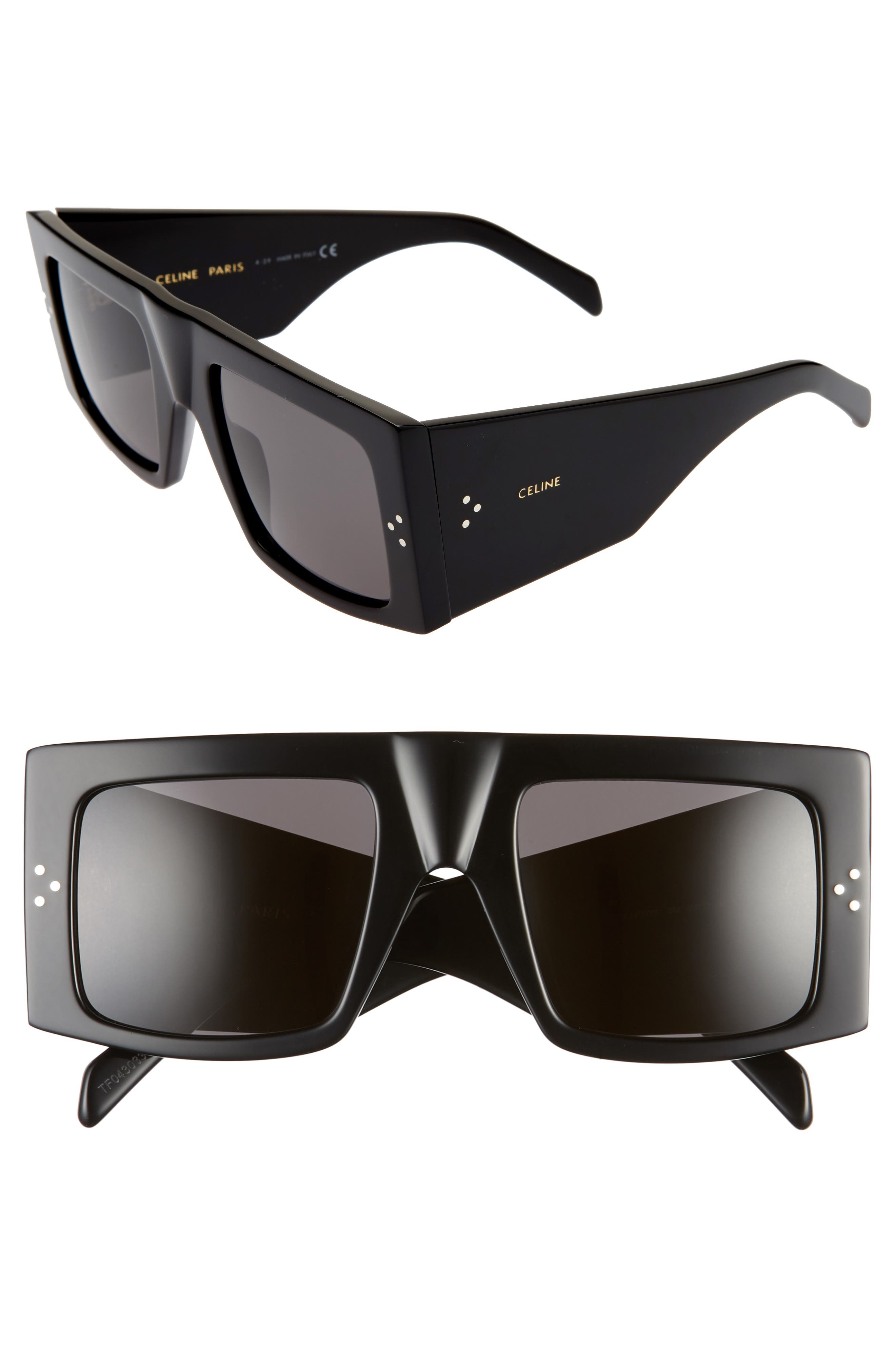 celine bold flat top acetate sunglasses