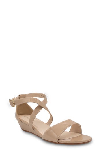 Touch Ups Shyla Wedge Sandal In Brown