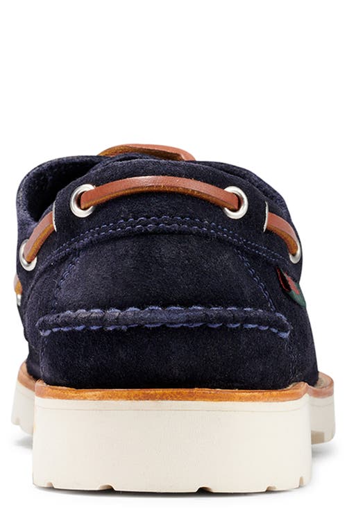 G.h.bass Ranger Moc Toe Boat Shoe In Navy