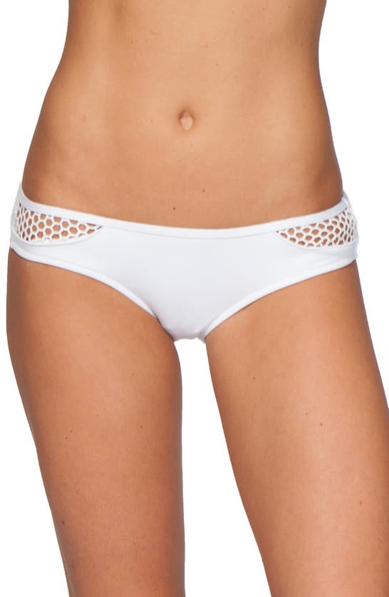 Rip Curl 'prism' Hipster Bikini Bottoms In White