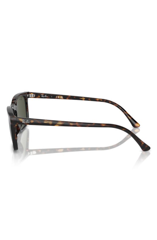 Ray Ban 59mm Rectangular Sunglasses In Havana