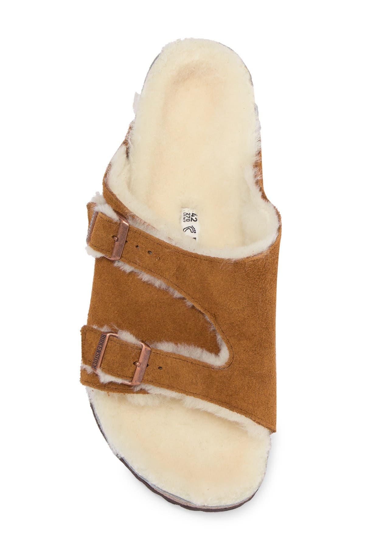 birkenstock zurich shearling sandals