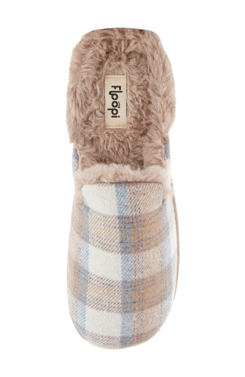 Floopi Faux Shearling Lined Slipper In Blue