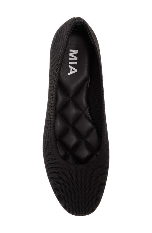 Shop Mia Brendy Ballet Flat In Black