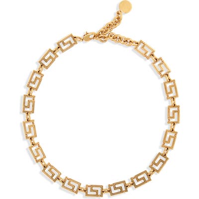 Versace First Line Chain Necklace