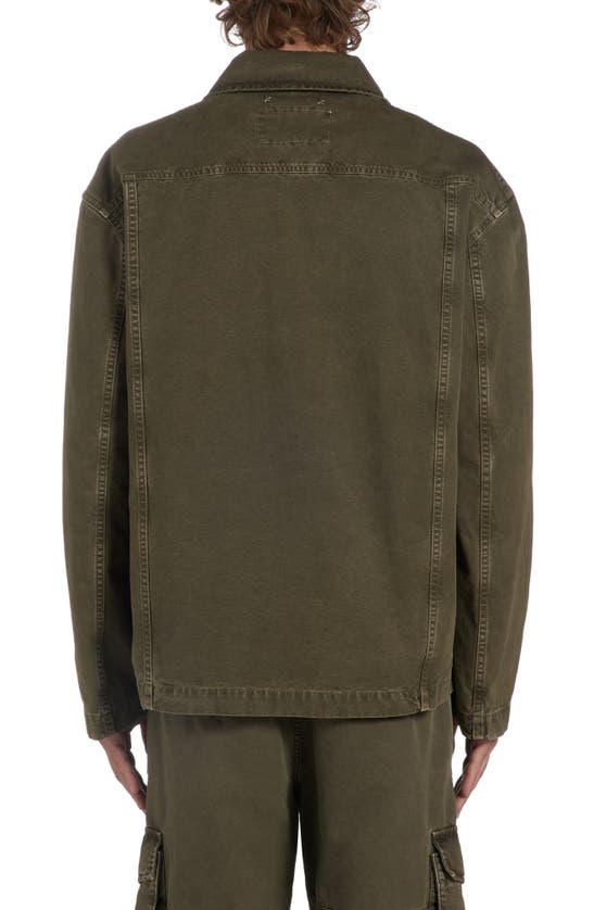 Shop Golden Goose Journey Cotton Work Jacket In Kalamata