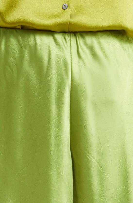 Vince Satin Bias Pants In Cactus