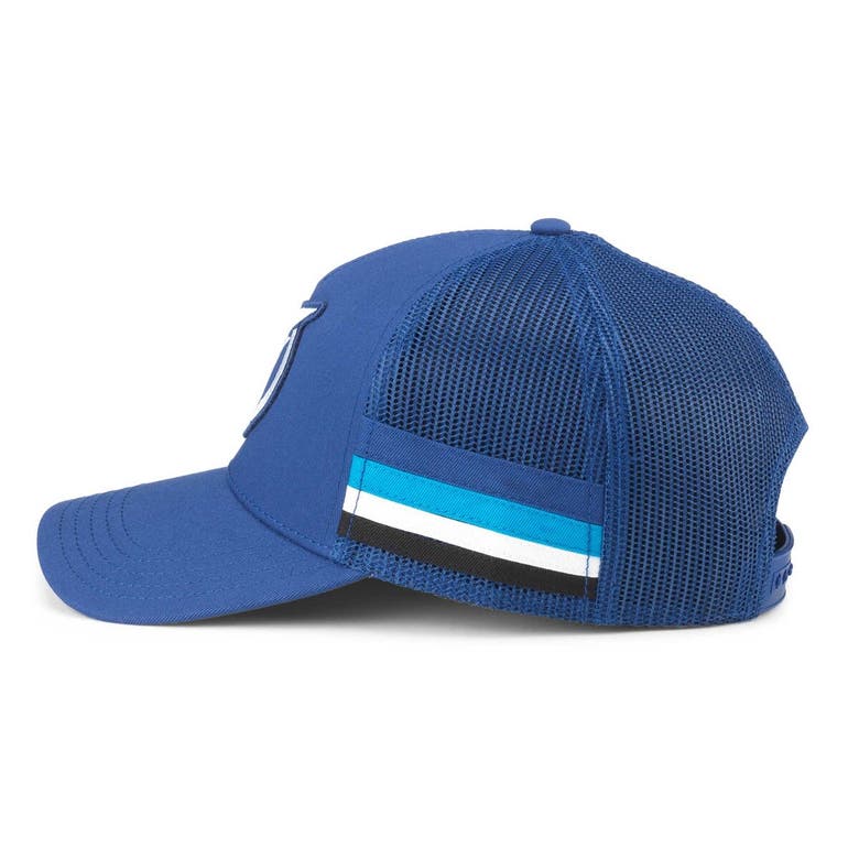 Shop American Needle Blue Tampa Bay Lightning Hotfoot Stripes Trucker Adjustable Hat