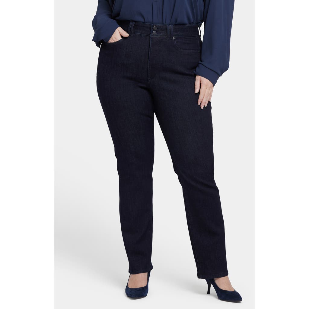 Nydj Marilyn Hollywood High Waist Straight Leg Jeans In Magical