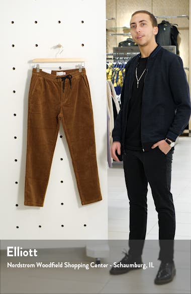 mens drawstring corduroy pants