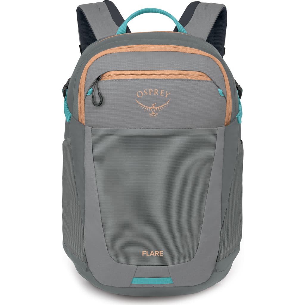 Osprey Flare 27-liter Backpack In Medium Grey/coal Grey