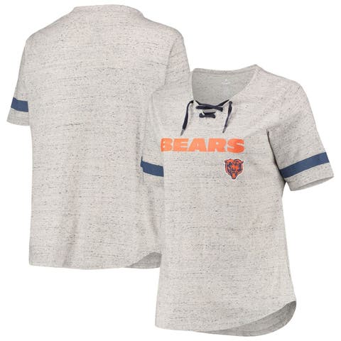 Profile Navy/Heather Gray Detroit Tigers Plus Size Colorblock T-Shirt