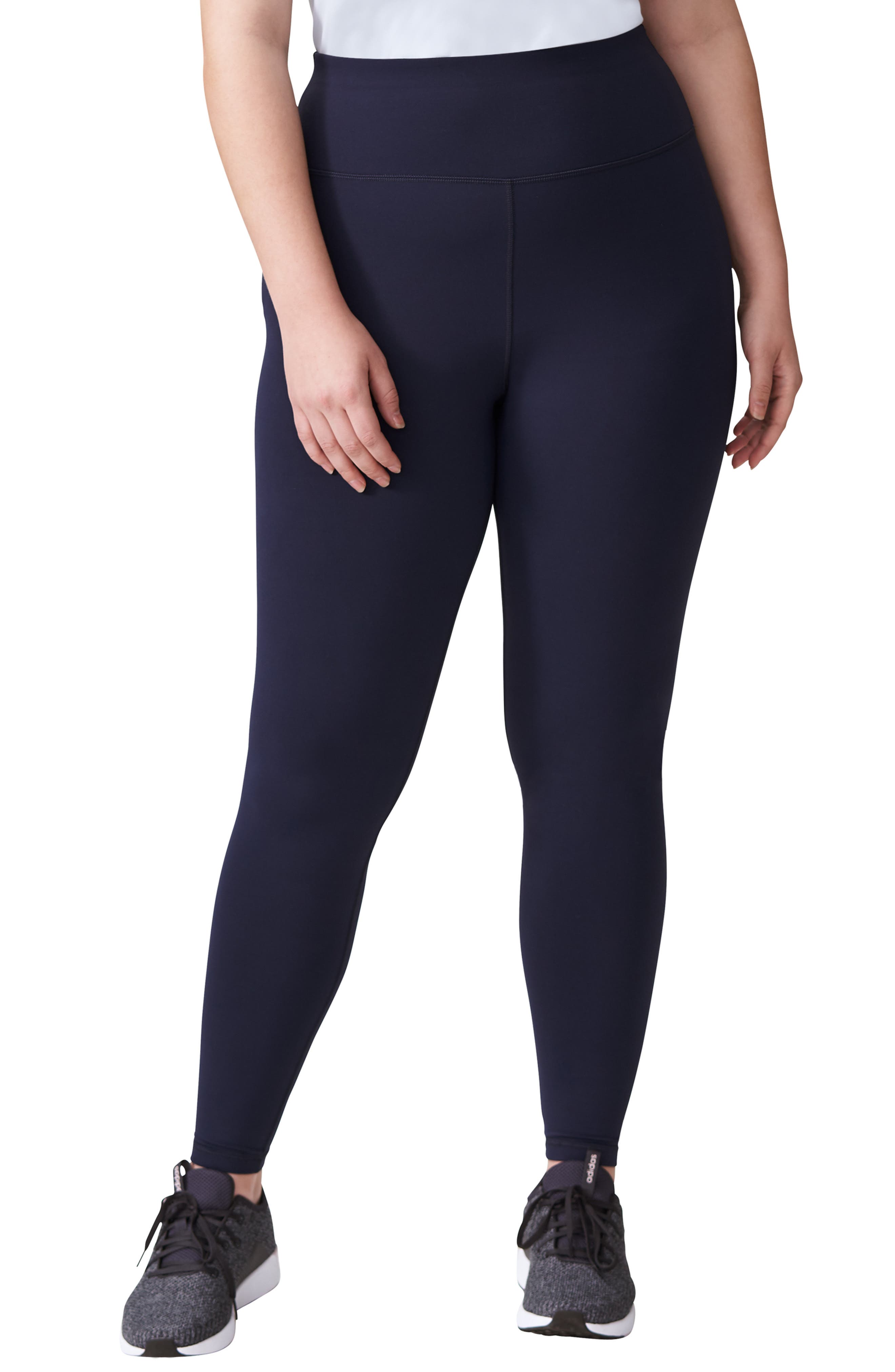 Plus Size Universal Standard Core Leggings, Size M (18W-20W) - Blue