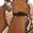 selected Cocoa Faux Leather color