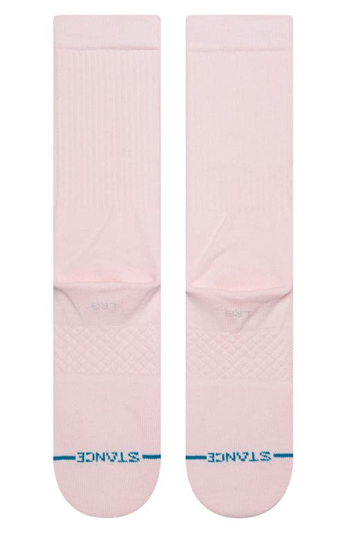 Shop Stance Icon Quarter Crew Socks In Pink