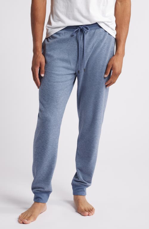 Daniel Buchler Brushed Twill Pajama Joggers In Blue