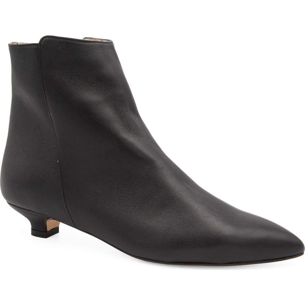 Amalfi By Rangoni Alpaca Pointed Toe Bootie In Black Etoile