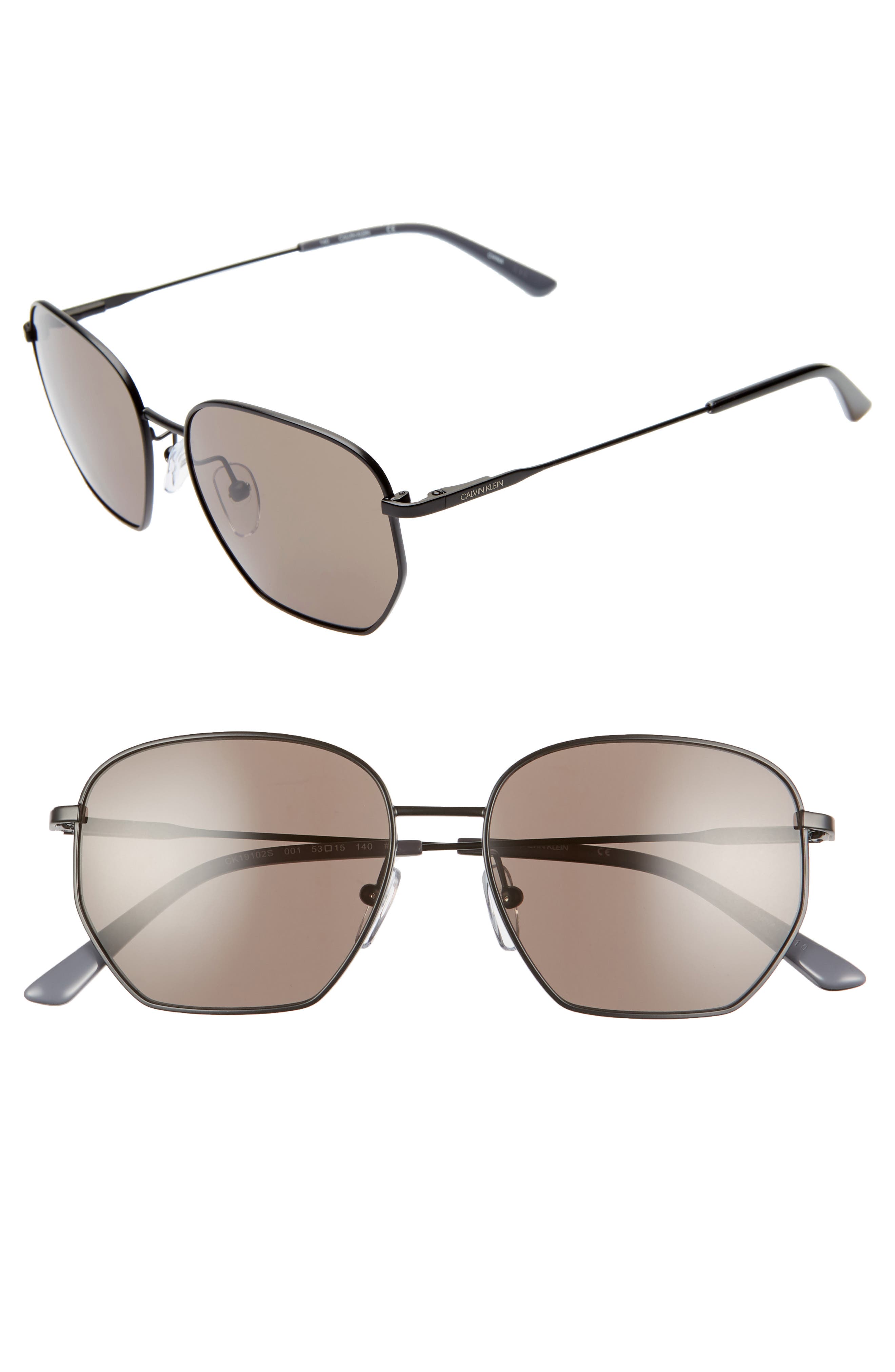 calvin klein square sunglasses