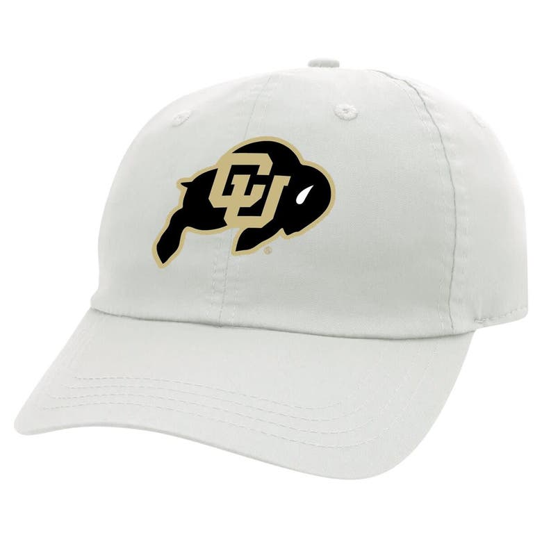 Ahead Natural Colorado Buffaloes Shawnut Adjustable Hat In White
