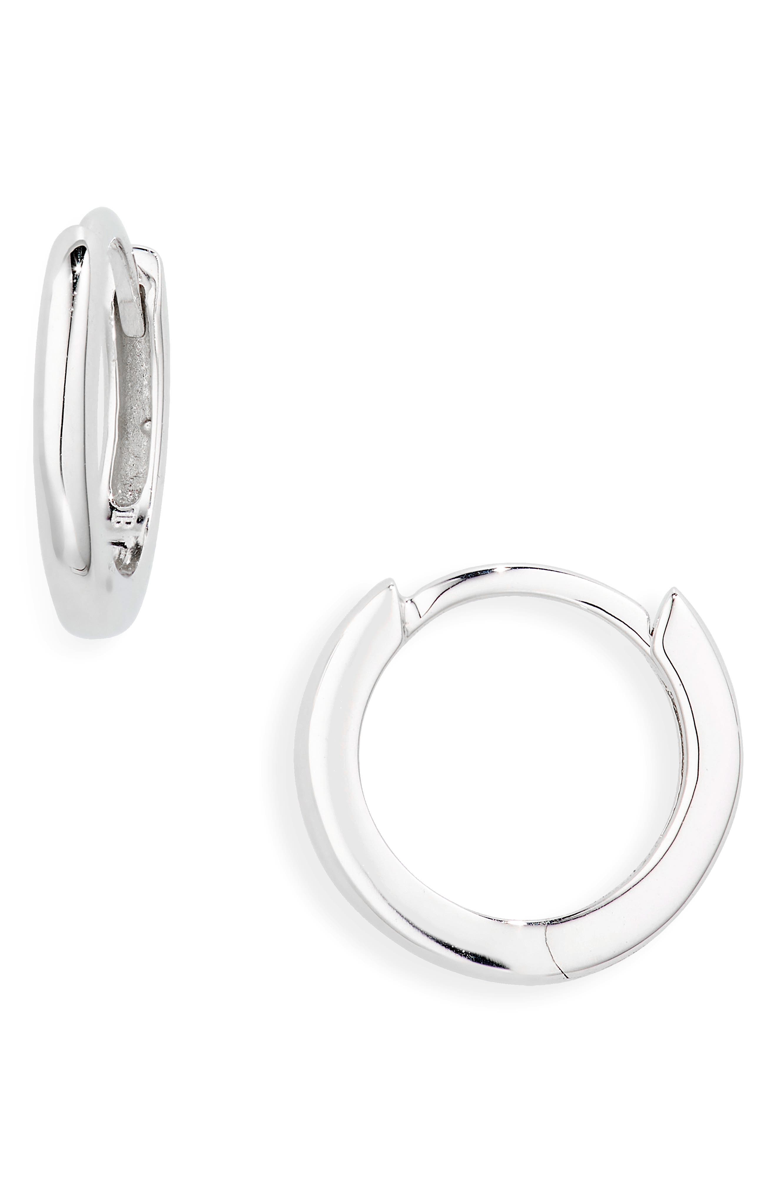 nordstrom white gold earrings