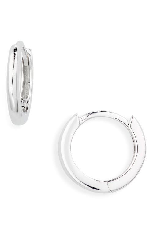 Bony Levy 14K White Gold Hoop Earrings at Nordstrom