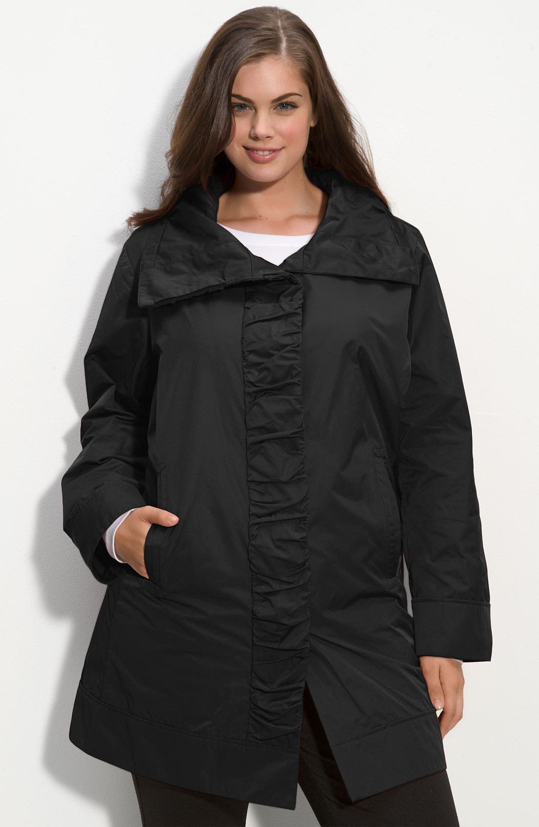 RAINFOREST Packable Raincoat (Plus) Nordstrom
