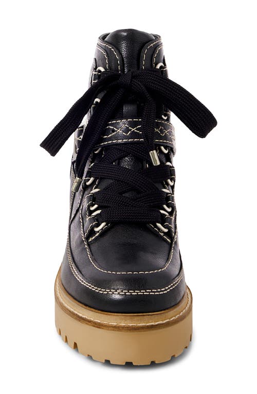 Shop Free People Jasper Lug Sole Hiking Boot In Black