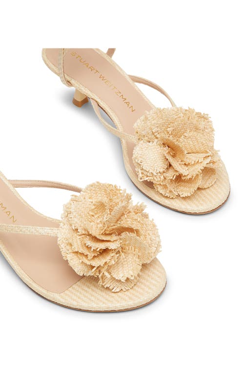 Shop Stuart Weitzman Belize 50 Sandal In Natural.