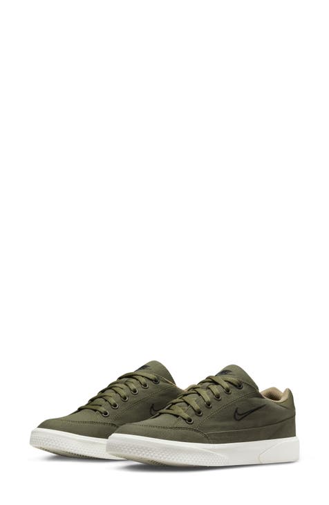 olive green shoes