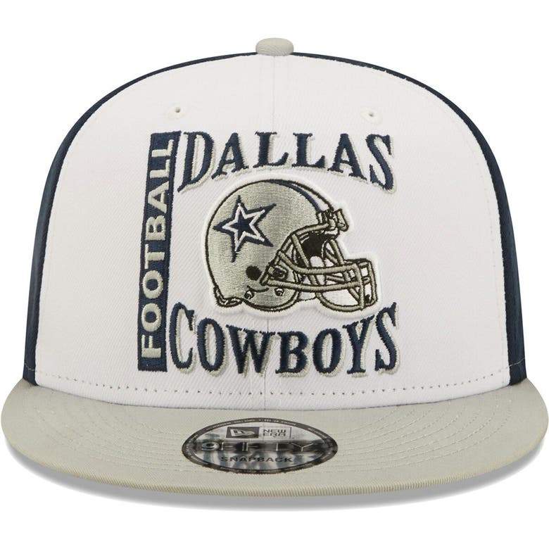 New Era Dallas Cowboys Two Tone Throwback Edition 9Fifty Snapback Hat, EXCLUSIVE HATS, CAPS