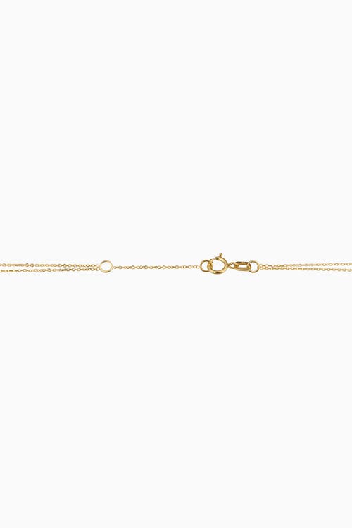 Shop Oradina 14k Yellow Gold Starry-eyed Anklet