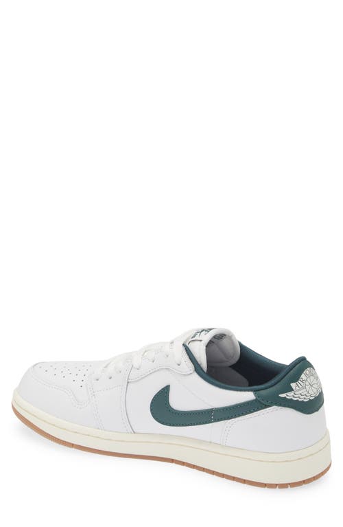 Shop Nike Air Jordan 1 Retro Low Og Sneaker In White/oxidized Green/sail