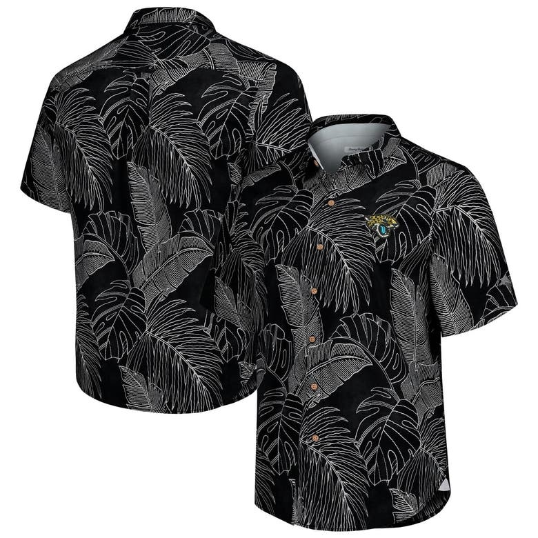 Tommy Bahama Black Jacksonville Jaguars Sport Vine Line Button-down Shirt