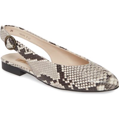 Paul Green Blair Slingback Flat - Brown