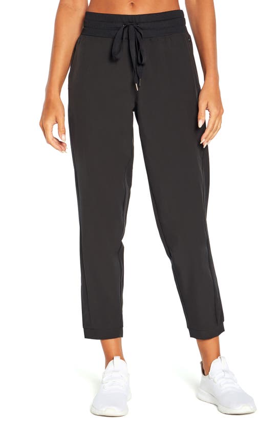 Jessica Simpson Ella Jogger In Black Floral Sketch Emboss