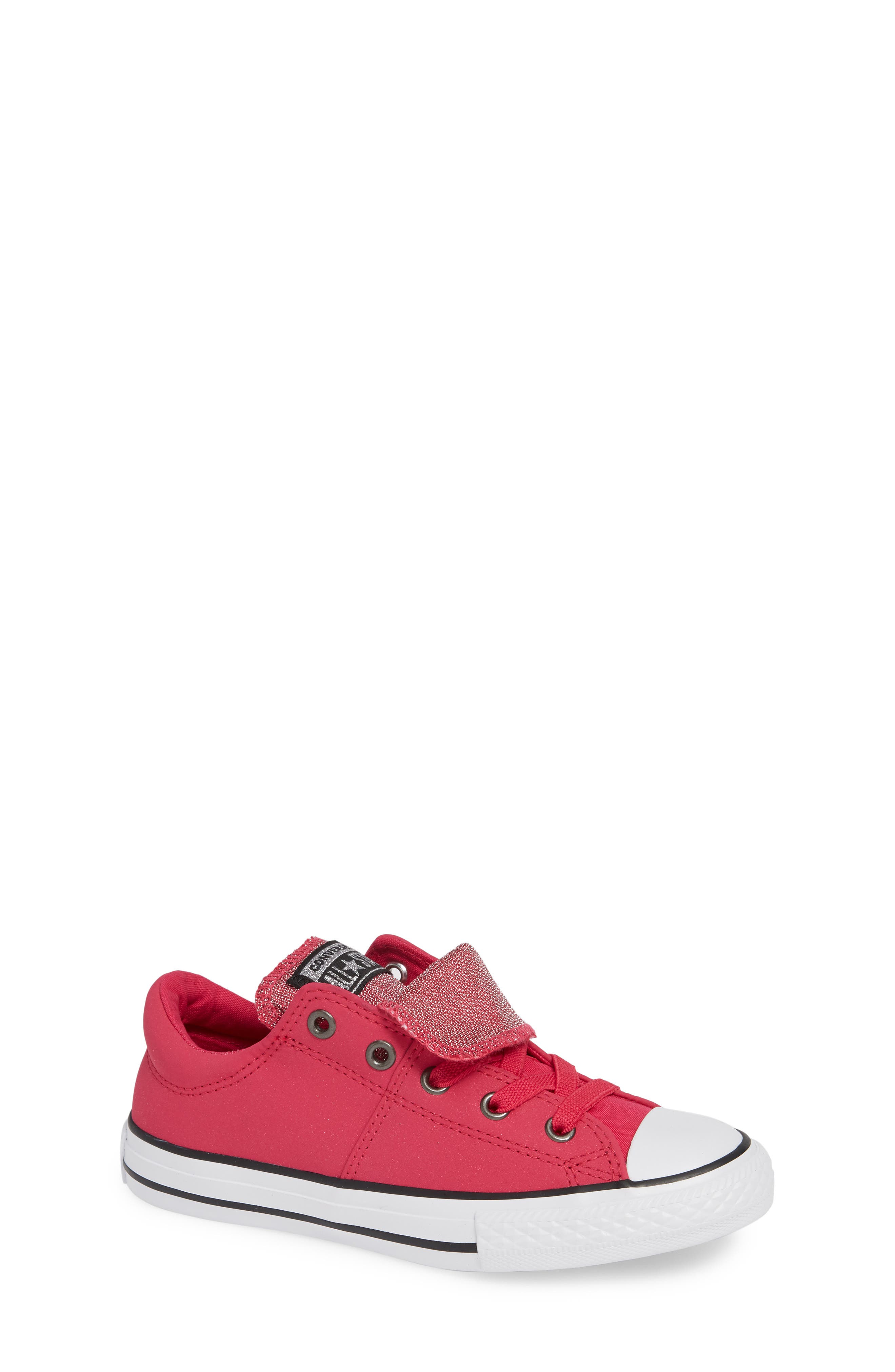sparkling red converse