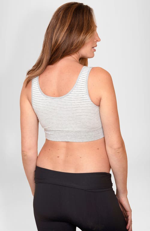 Shop Seraphine Assorted 2-pack Maternity/nursing Bras In Grey
