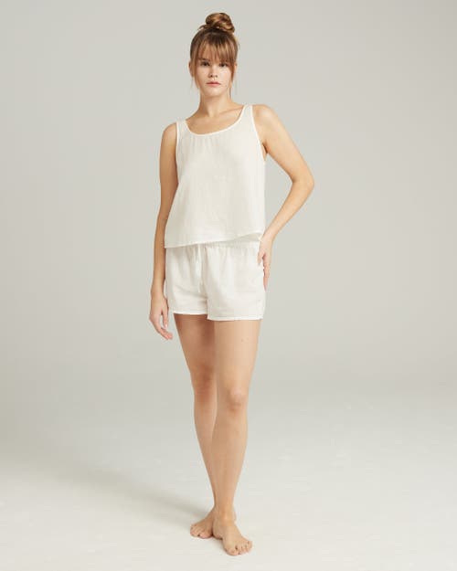 Nudea The Classic Boxer In Cotton White