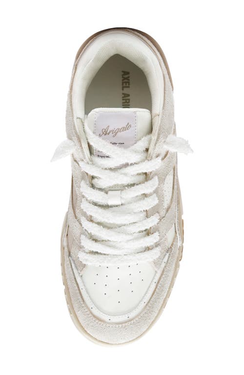 Shop Axel Arigato Area Lo Sneaker In Beige/beige